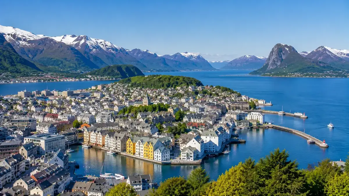 Ålesund – fergereisemål
