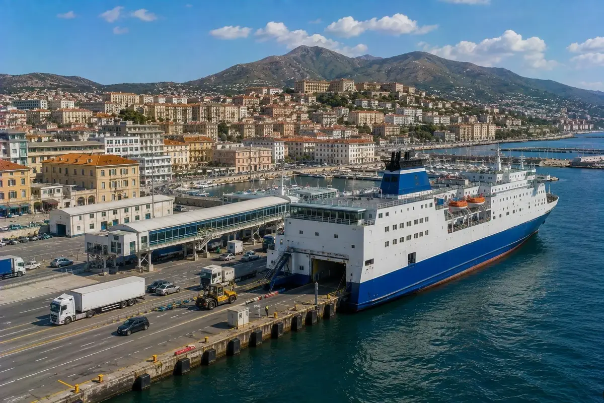 Fergereise og havneinformasjon for Genova–Bastia