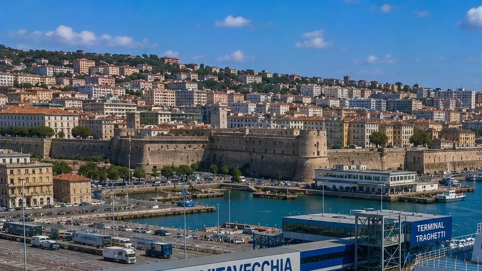 Fergereise og havneinformasjon for Civitavecchia–Olbia