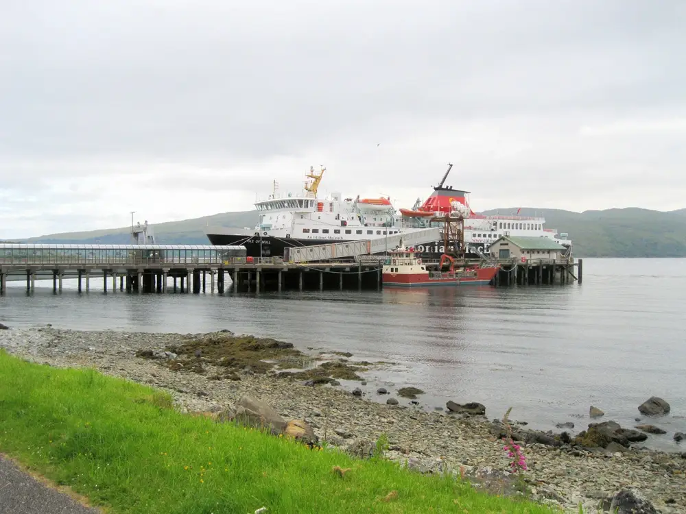 Fergereise og havneinformasjon for Oban–Craignure