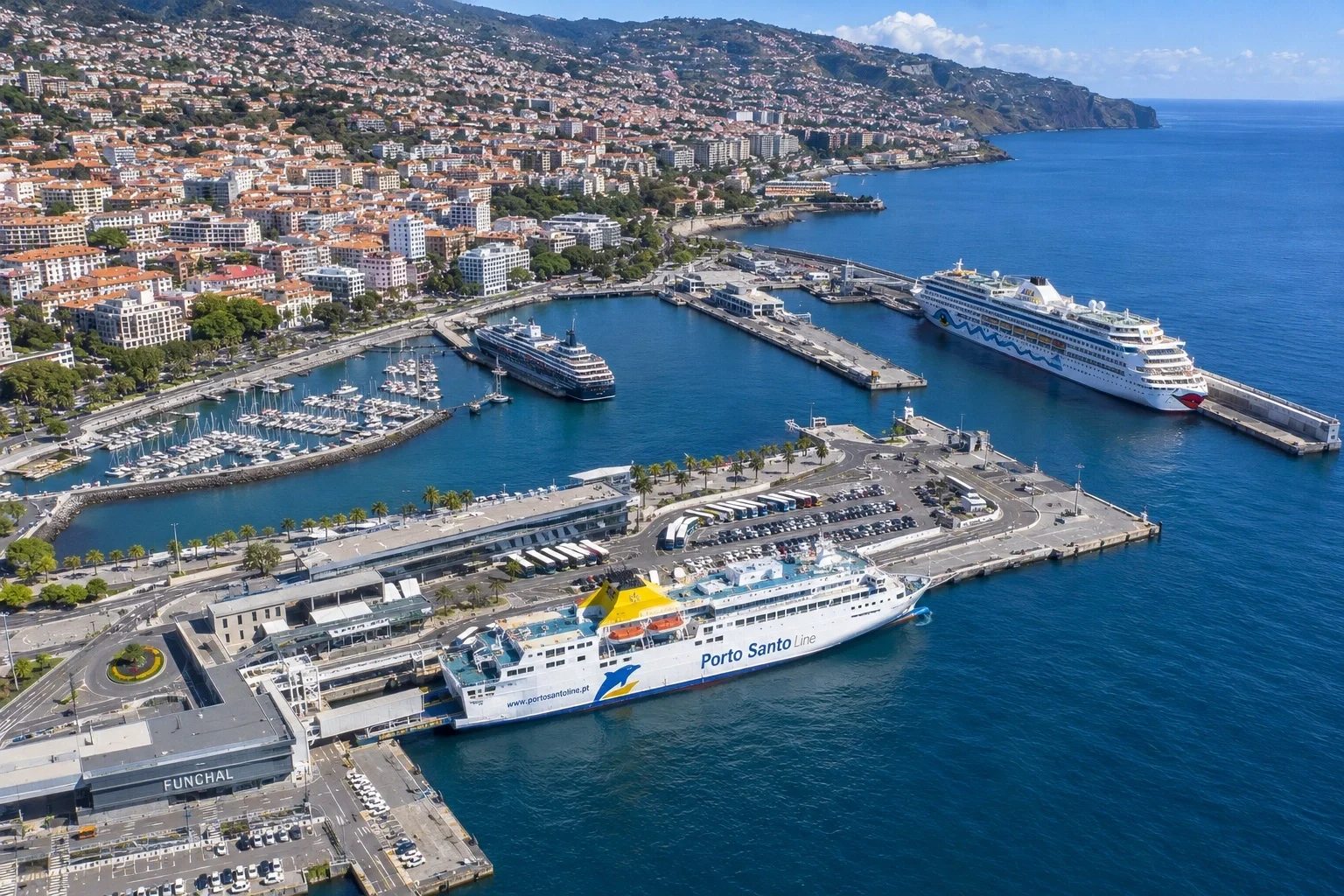 Funchal – fergehavn og reisemålsguide