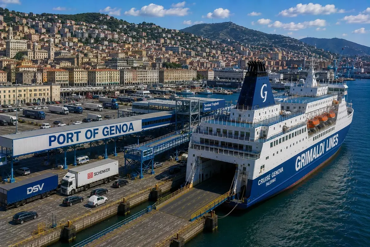 Fergereise og havneinformasjon for Genova–Bastia