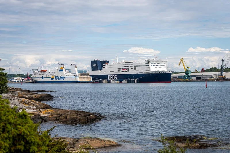 Fergereise og havneinformasjon for Karlshamn–Klaipėda