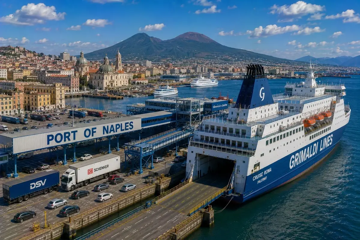 Fergereise og havneinformasjon for Napoli–Capri