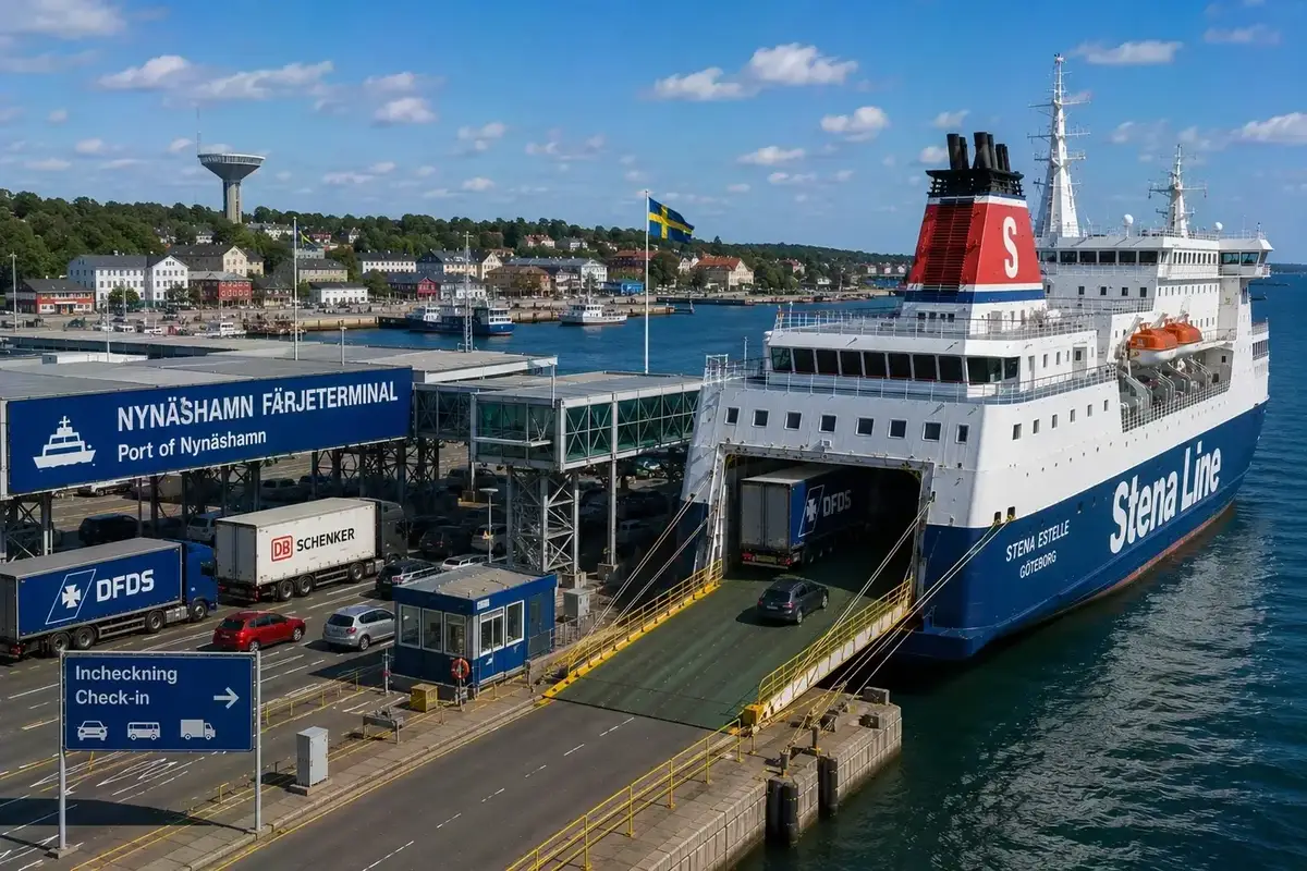 Fergereise og havneinformasjon for Gdańsk–Nynäshamn