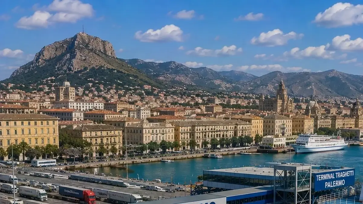 Fergereise og havneinformasjon for Genova–Palermo