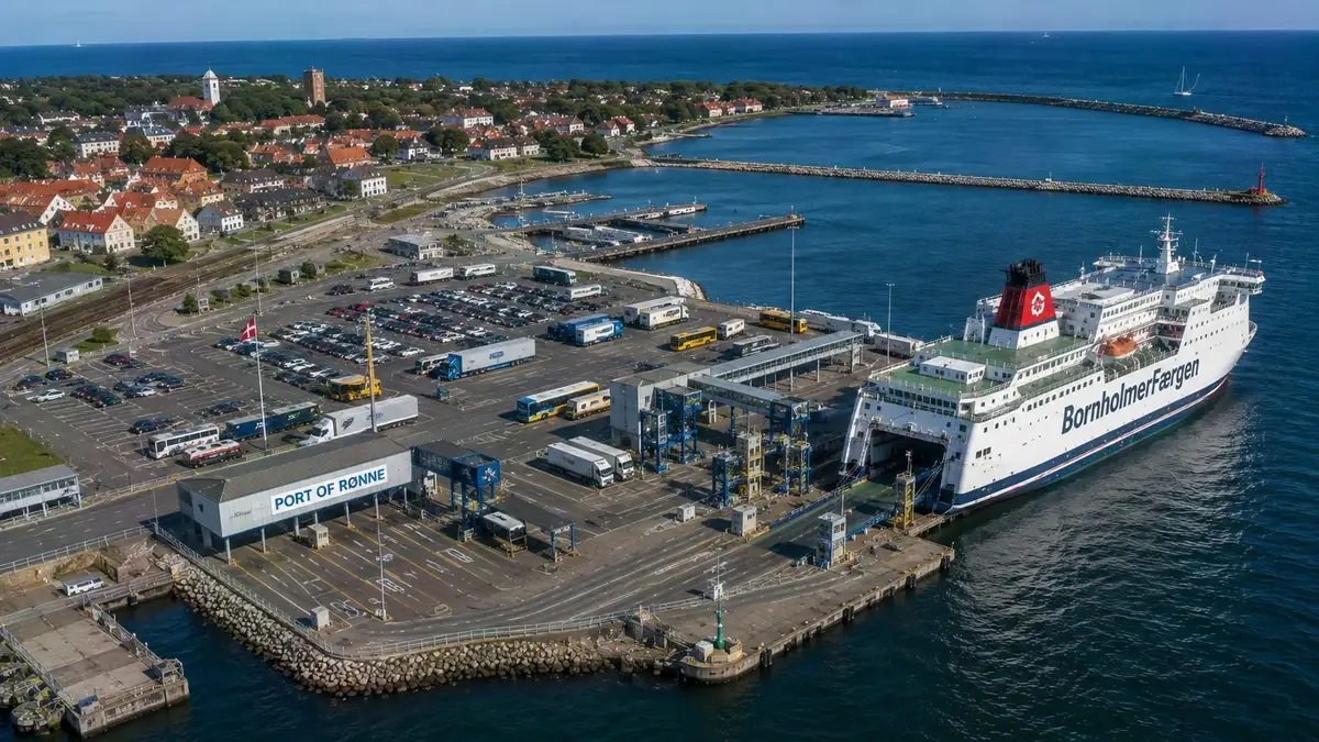 Fergereise og havneinformasjon for Sassnitz–Rønne