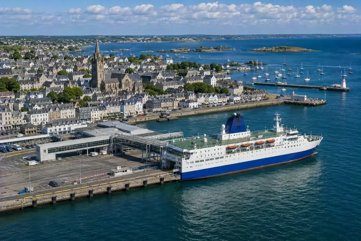 Fergereise og havneinformasjon for Plymouth–Roscoff