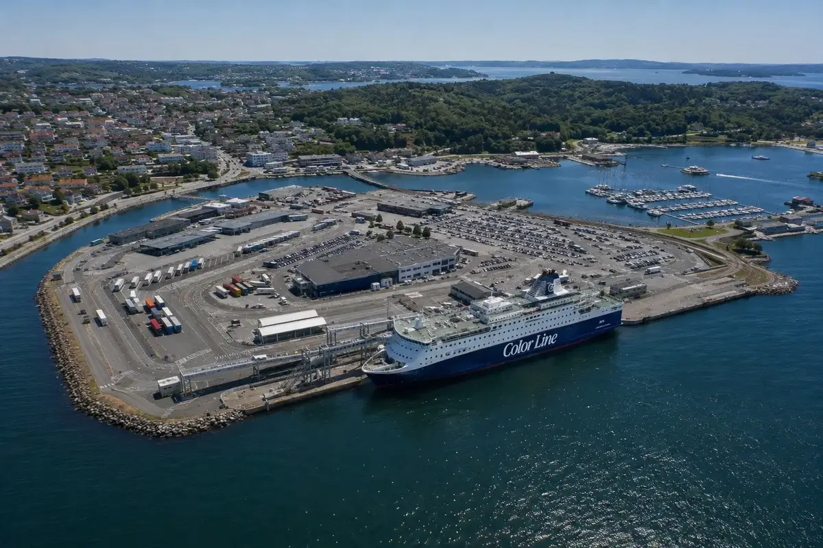 Fergereise og havneinformasjon for Sandefjord–Strömstad