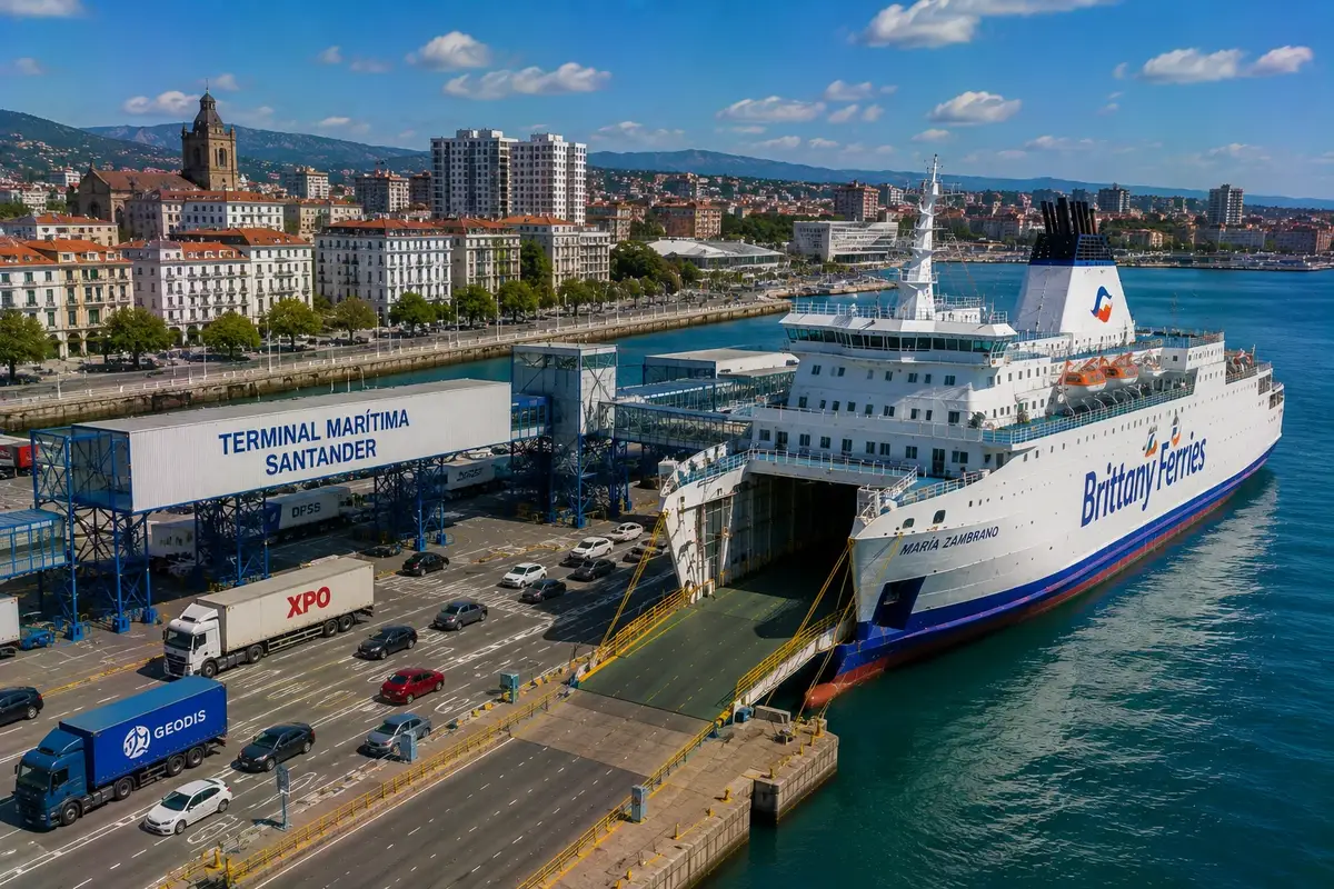 Fergereise og havneinformasjon for Rosslare–Santander