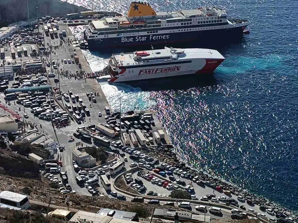 Santorini – fergereisemål