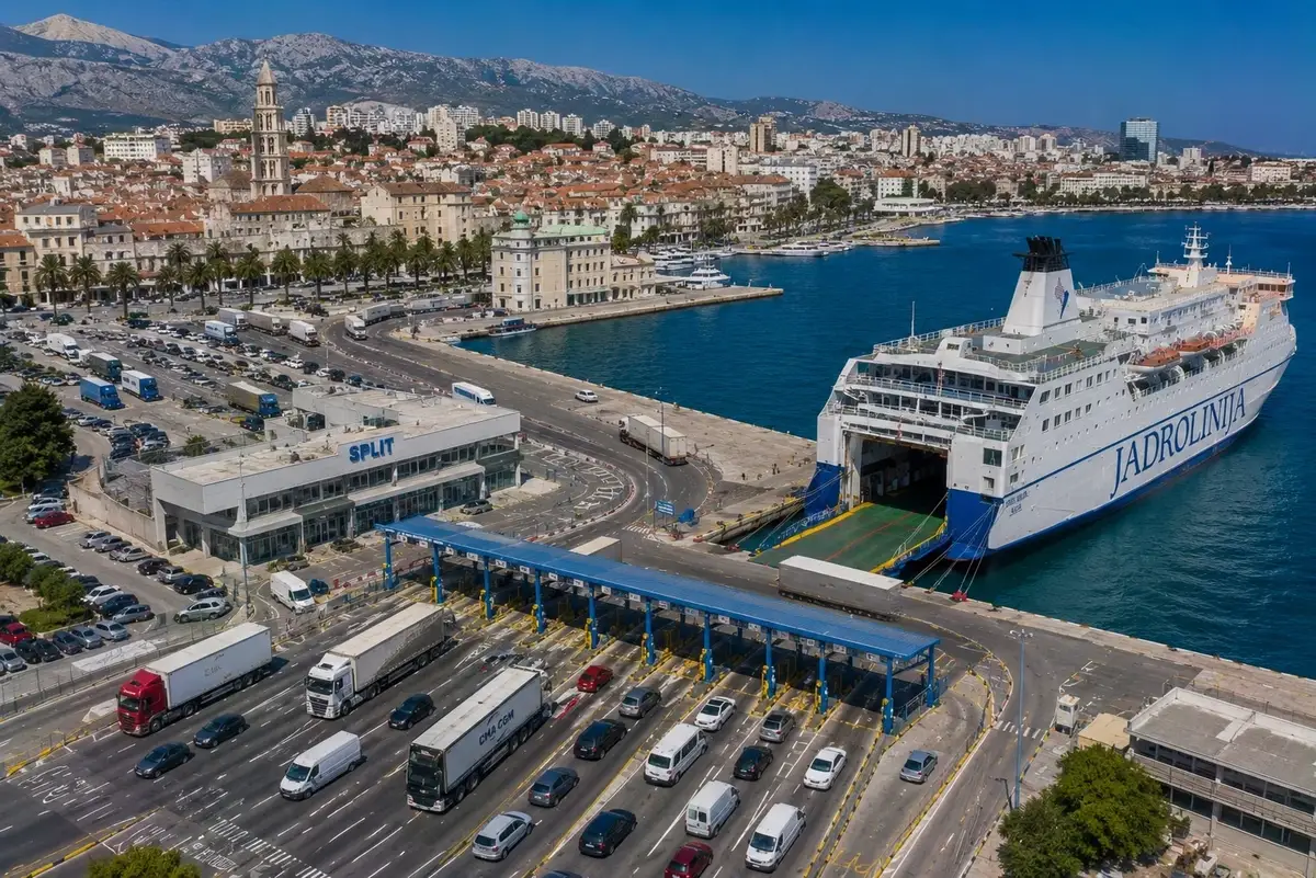 Fergereise og havneinformasjon for Split–Stari Grad