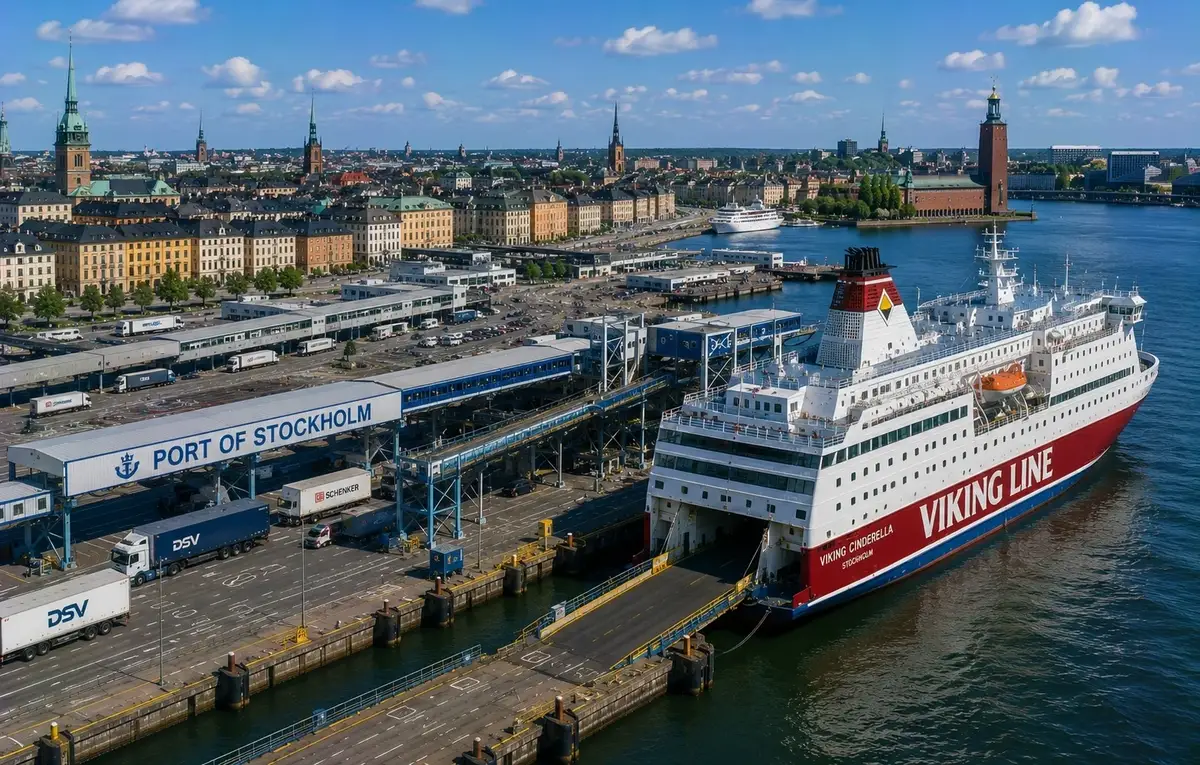 Fergereise og havneinformasjon for Stockholm–Mariehamn