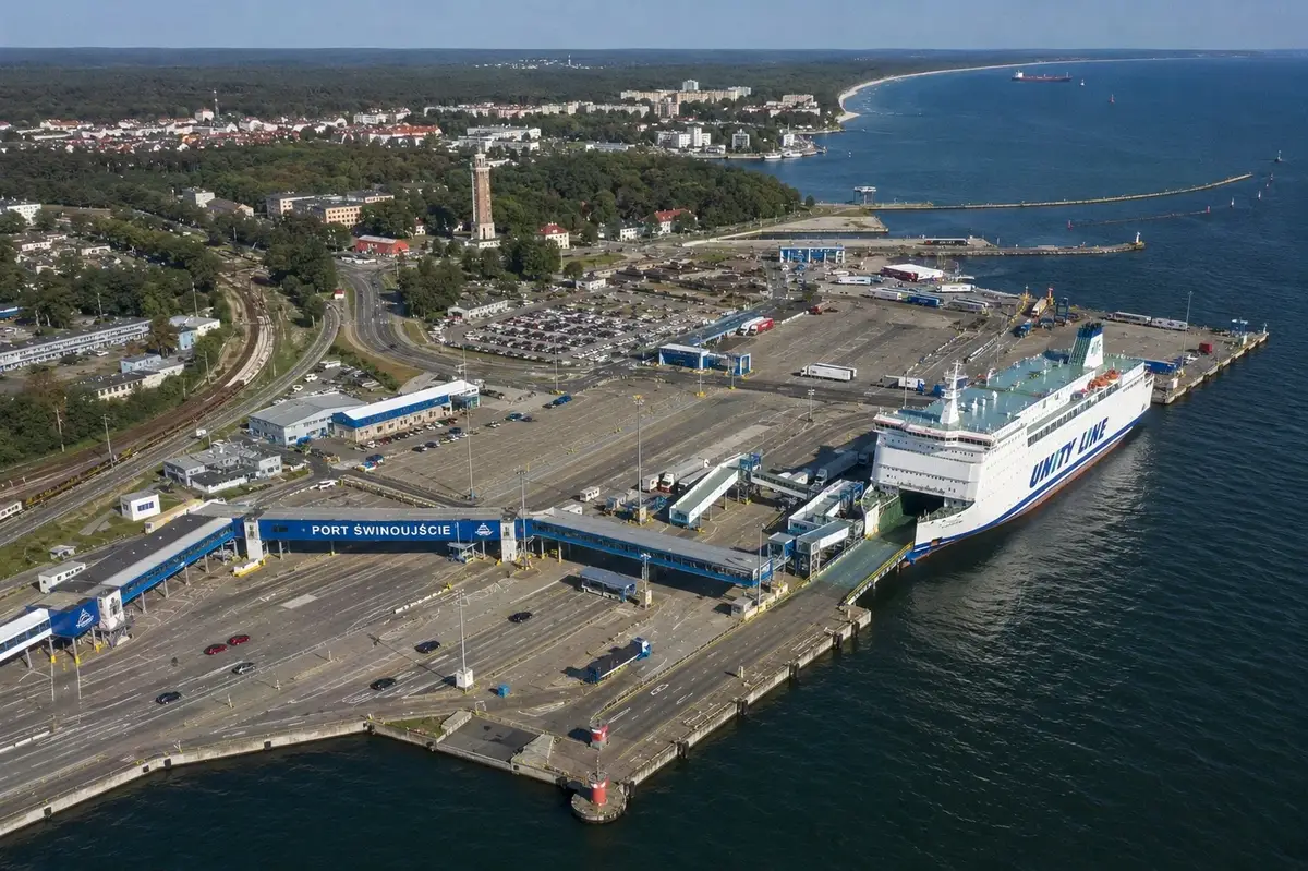 Fergehavnen i Świnoujście, Polen