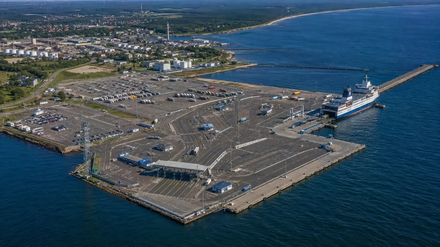 Fergereise og havneinformasjon for Nynäshamn–Ventspils