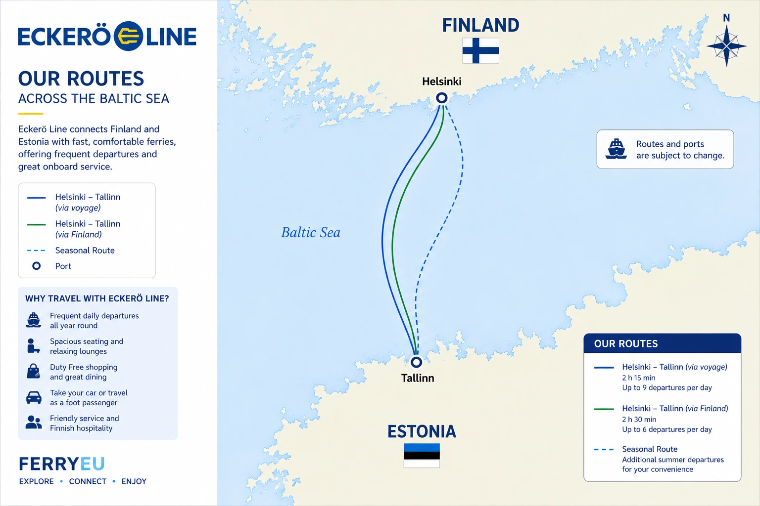 Eckerö Line – fergeselskap og reiseguide