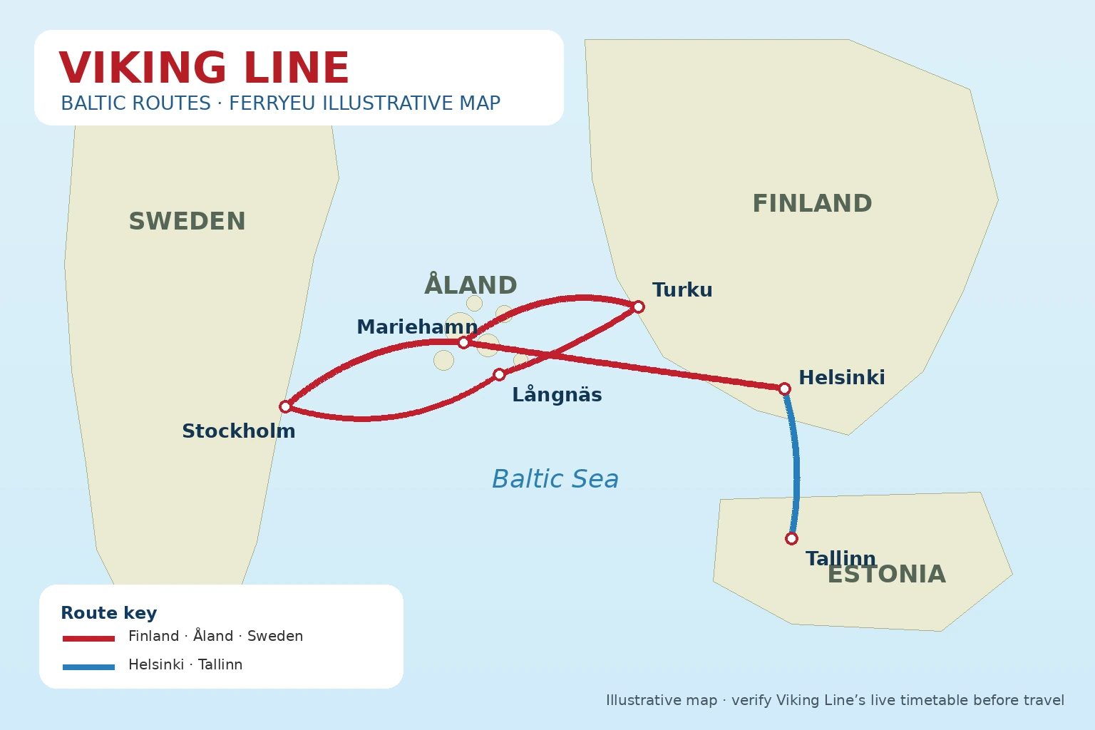 Viking Line – fergeselskap og reiseguide