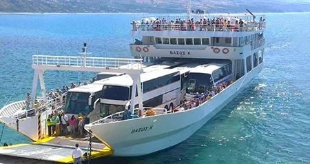 Fergereise og havneinformasjon for Vasiliki, Lefkada–Fiskardo, Kefalonia