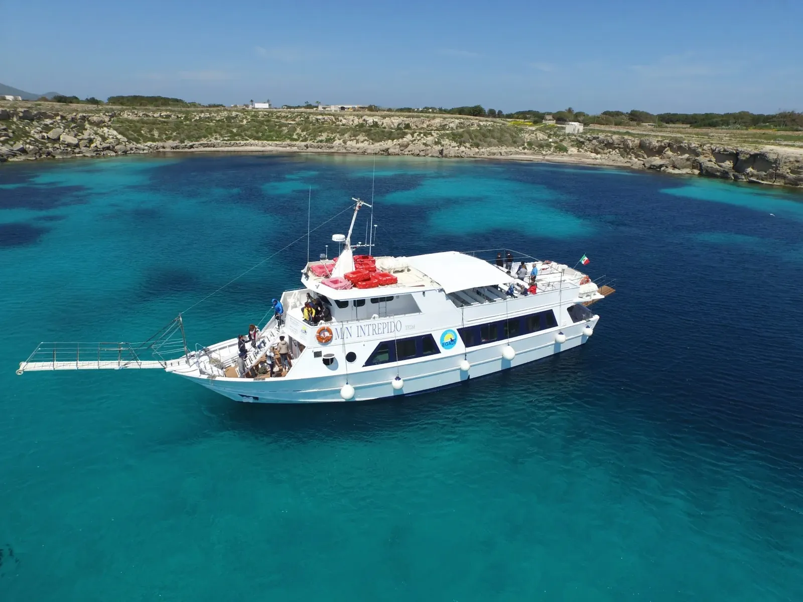 Fergereise og havneinformasjon for Trapani–Favignana